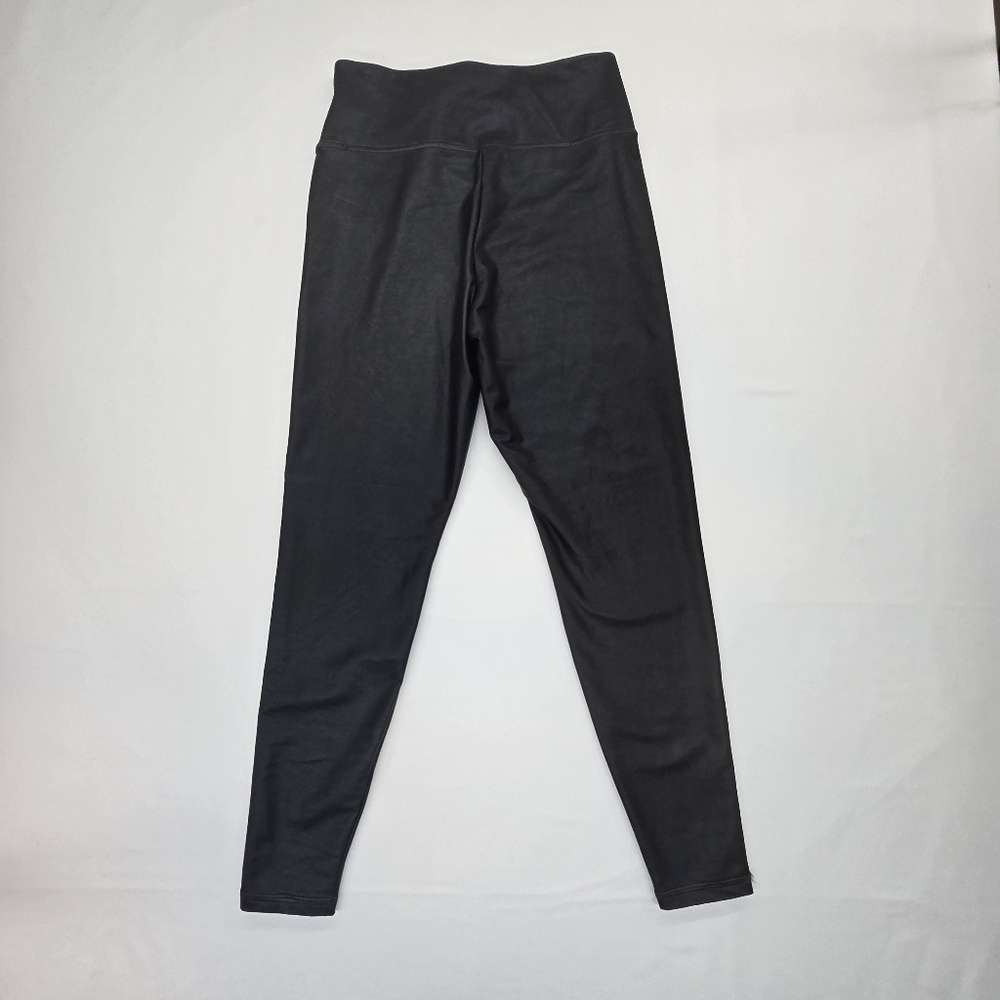 Athleta All-Over Gleam Faux Leather Stretch Leggings Pants - Picture 5 of 9